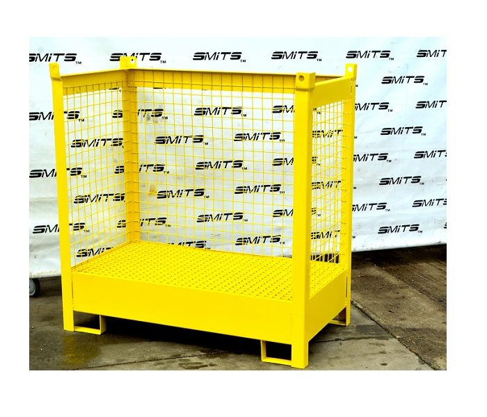 Cuva de retentie cu protectie perimetrala stivuibila