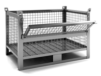Boxpaleti metalici stivuibili eur 1
