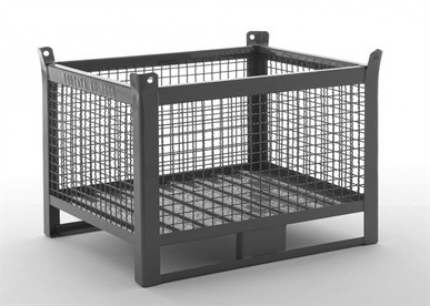 Box container metalic industrial