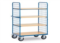 Roll container roll cage cu polite reglabile raft mobil cu polite reglabile
