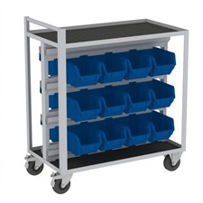 Carucioare pentru organizatoare si cutii plastic