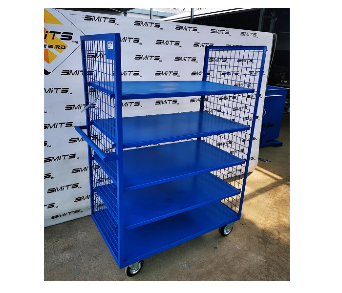 Carucioare cu polite rafturi cu roti raft mobil roll container